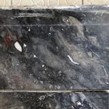 19th-century marble fireplace