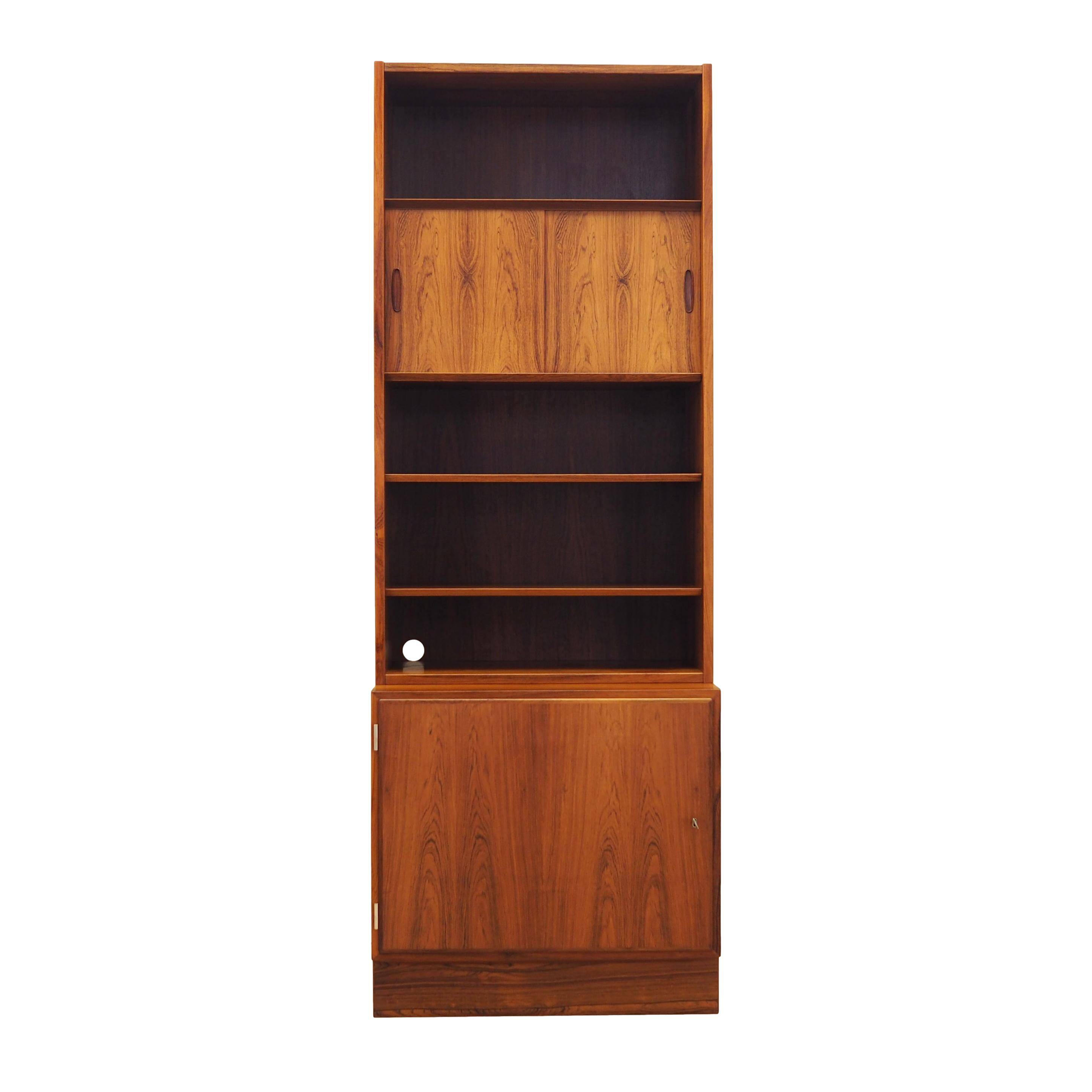 Rosewood bookcase, Danish design, 1970s, production: Hundevad