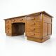 Bureau ministre XXL en chêne , 220 × 95 cm