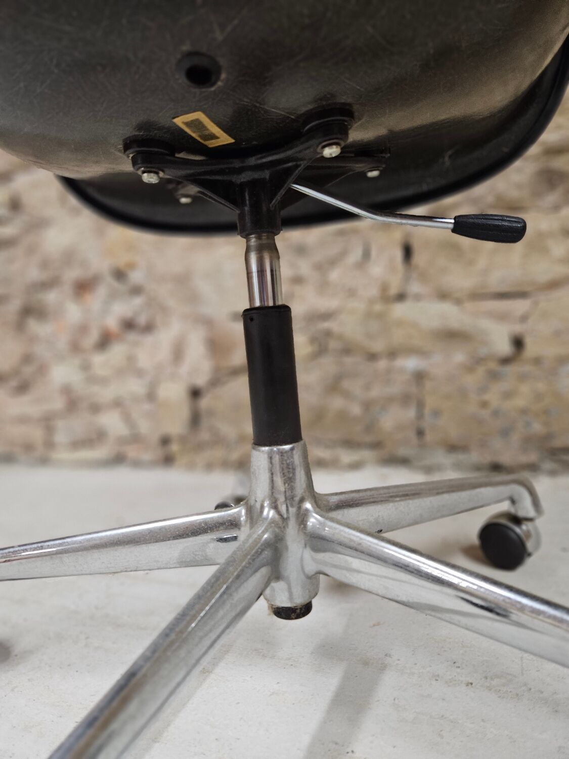 Eames fiberglass armchair Vitra