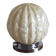 Authentic 20th-century Art Deco globe lamp in coloured glass.