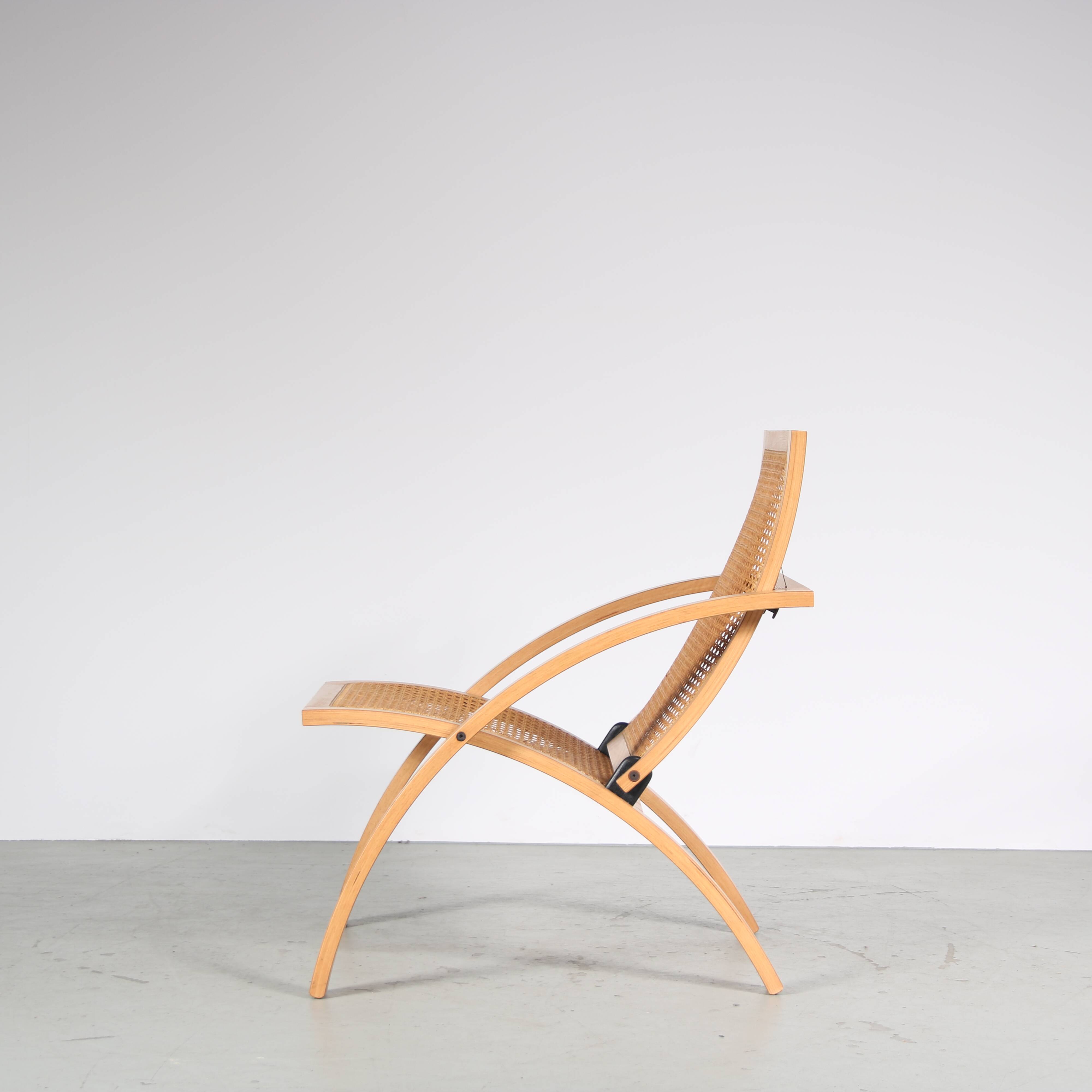 1976 “VF” Folding chair by Gijs Bakker for Castelijn, Netherlands