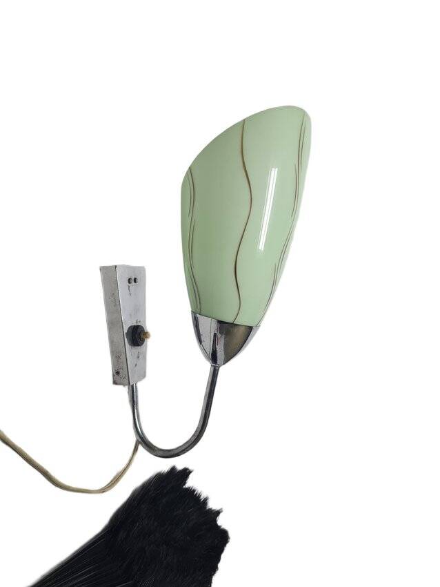 Pop-art wall lamp from Napako, former Czechoslovakia, 1950s