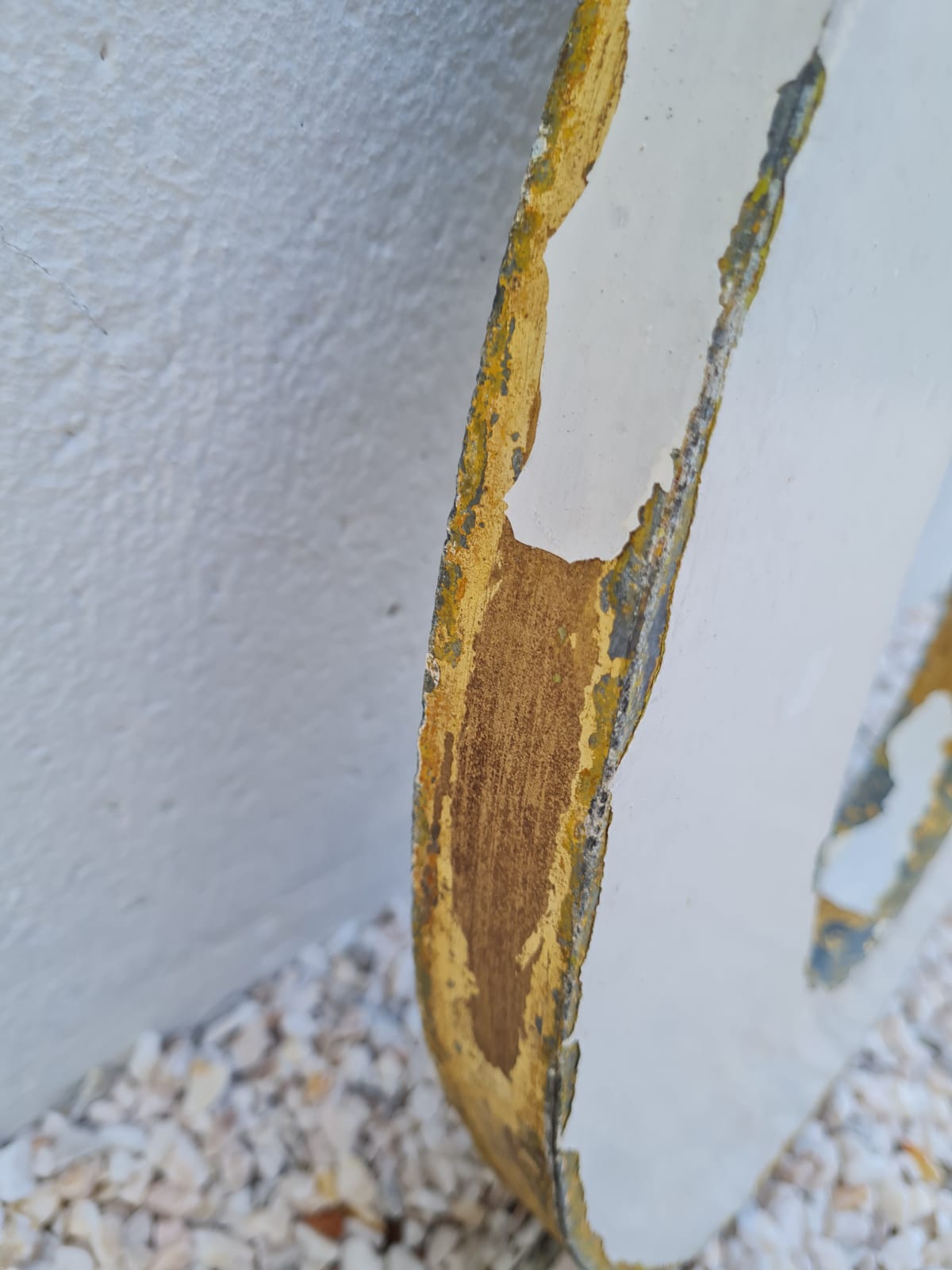 Letter old vintage sign