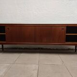 Enfilade danoise en teck par Bramin, années 60