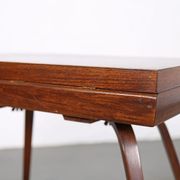 Vintage rosewood cutlery console