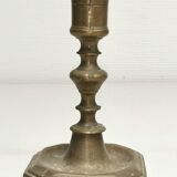 Ancien bougeoir en bronze, xviième siècle