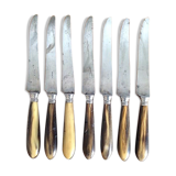 7 old knives "Paris"