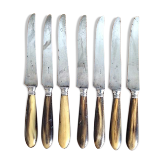 7 old knives "Paris"