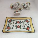 Set of vintage coquetiers in Limoges porcelain