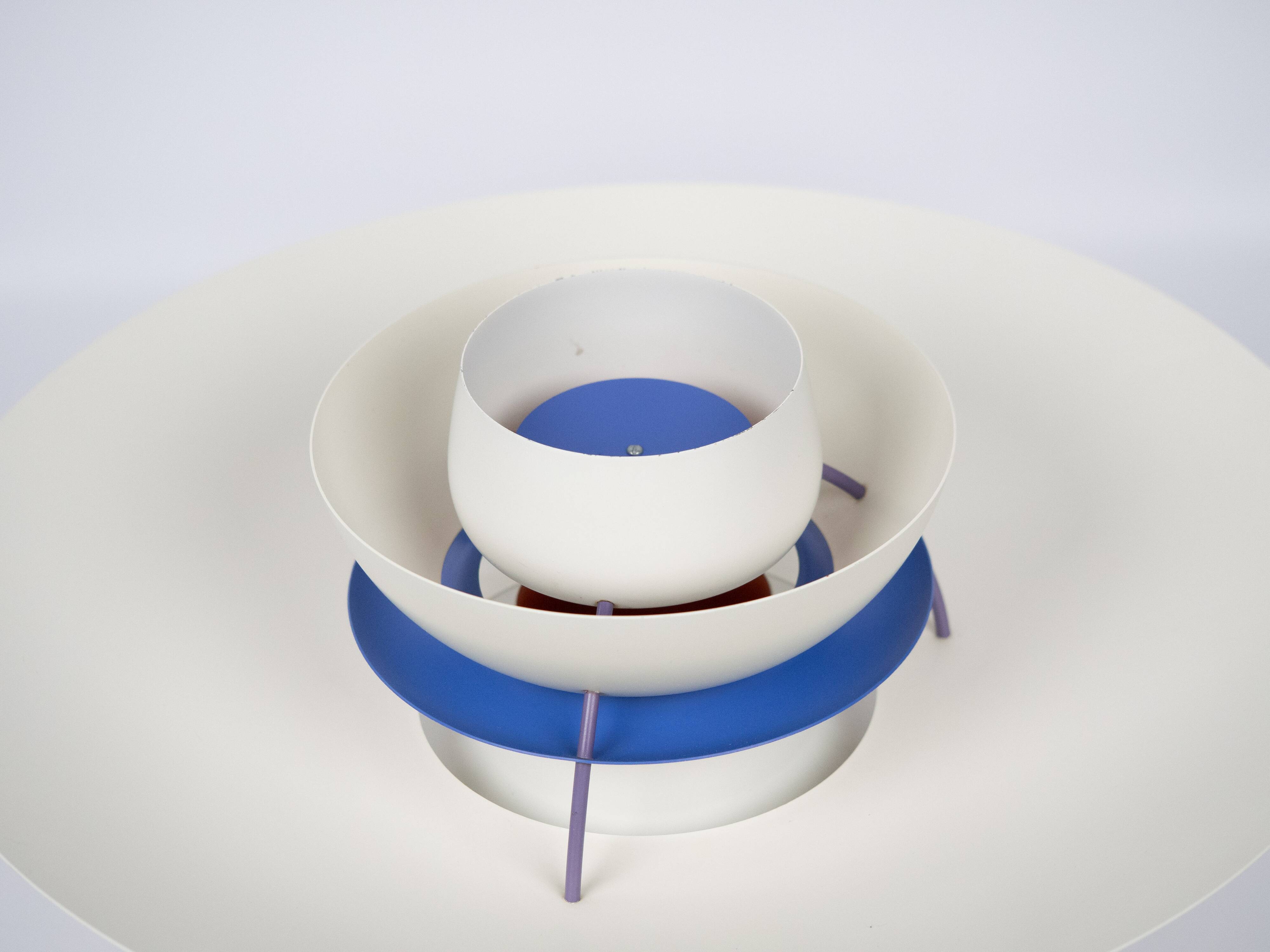 Lampe suspendue vintage danoise PH 5 par Poul Henningsen, Louis Poulsen, 1958