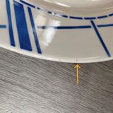 Gien earthenware dish from the 40s and 50s