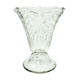 Vase verre moulé vintage