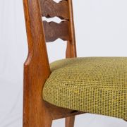 Pair of chairs by Guillerme and Chambron for Your House, France, 1950s