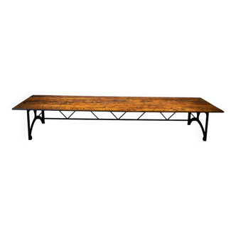 Table de conférence 4,75m Plancher d'atelier Bâti de machine