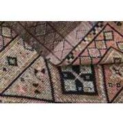 1970s Vintage Turkish Oushak Handmade Wool Cotton Brown Runner Rug 83x290