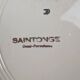 Set of 6 vintage Saintonge flat plates – semi-porcelain