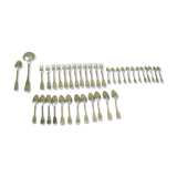 Ménagère ancienne en argent massif