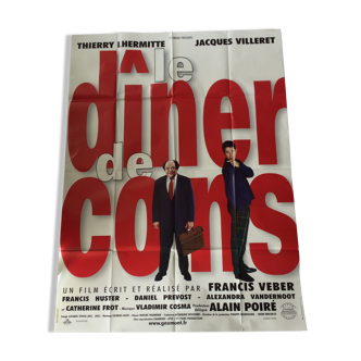 Affiche du film " Le diner de cons "