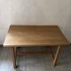 Solid oak dining table