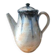 Glazed stoneware coffee pot - Biron art pottery - Vintage ceramics