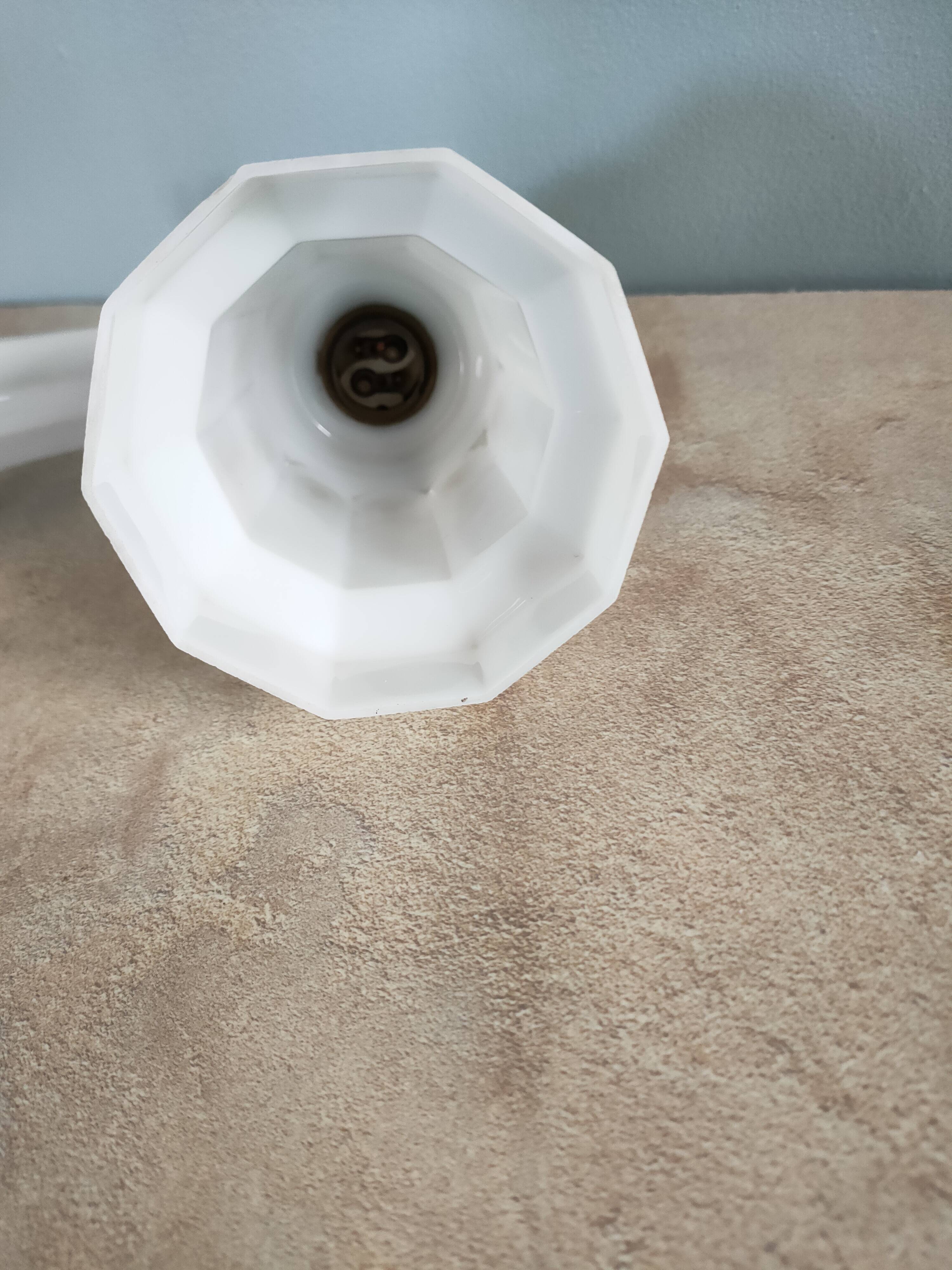 Art deco bathroom wall light