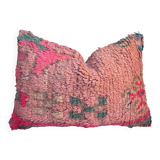 Magnifique coussin Kilim berbère vintage du Maroc
