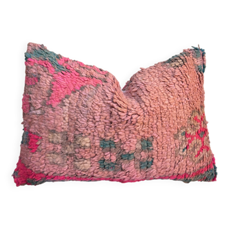 Magnifique coussin Kilim berbère vintage du Maroc