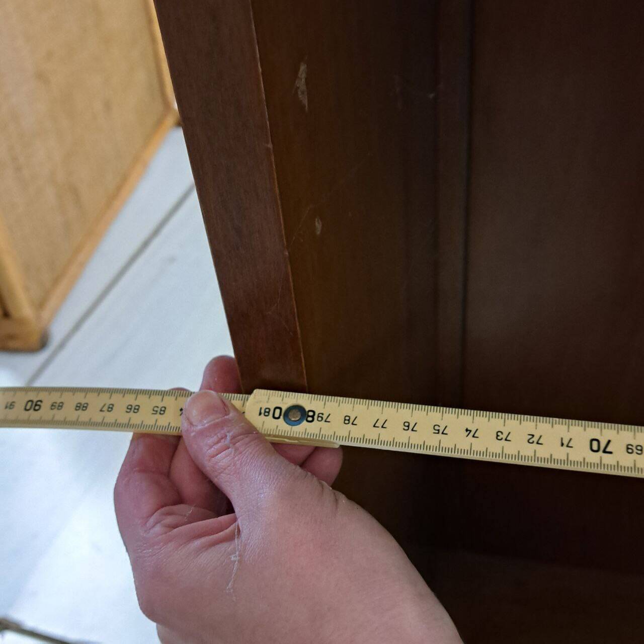 Vintage 70s/80s bar cabinet with stools