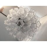 Contemporary Murano Glass "Tronchi" Sputnik Chandelier