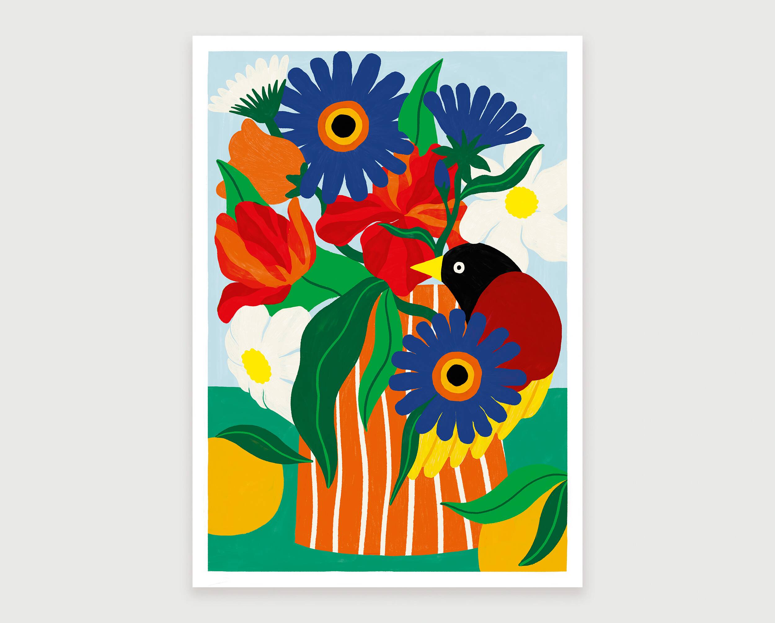 Orange - a4 illustration