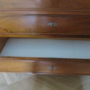 Rare - Pretty old chest of drawers with 4 drawers and 3 locks - In walnut - 1930