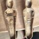 Pair of vintage Art Deco coat hooks