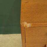 The 1960s teak chest of drawers