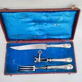 Ensemble de rôtisserie à découper en argent sterling