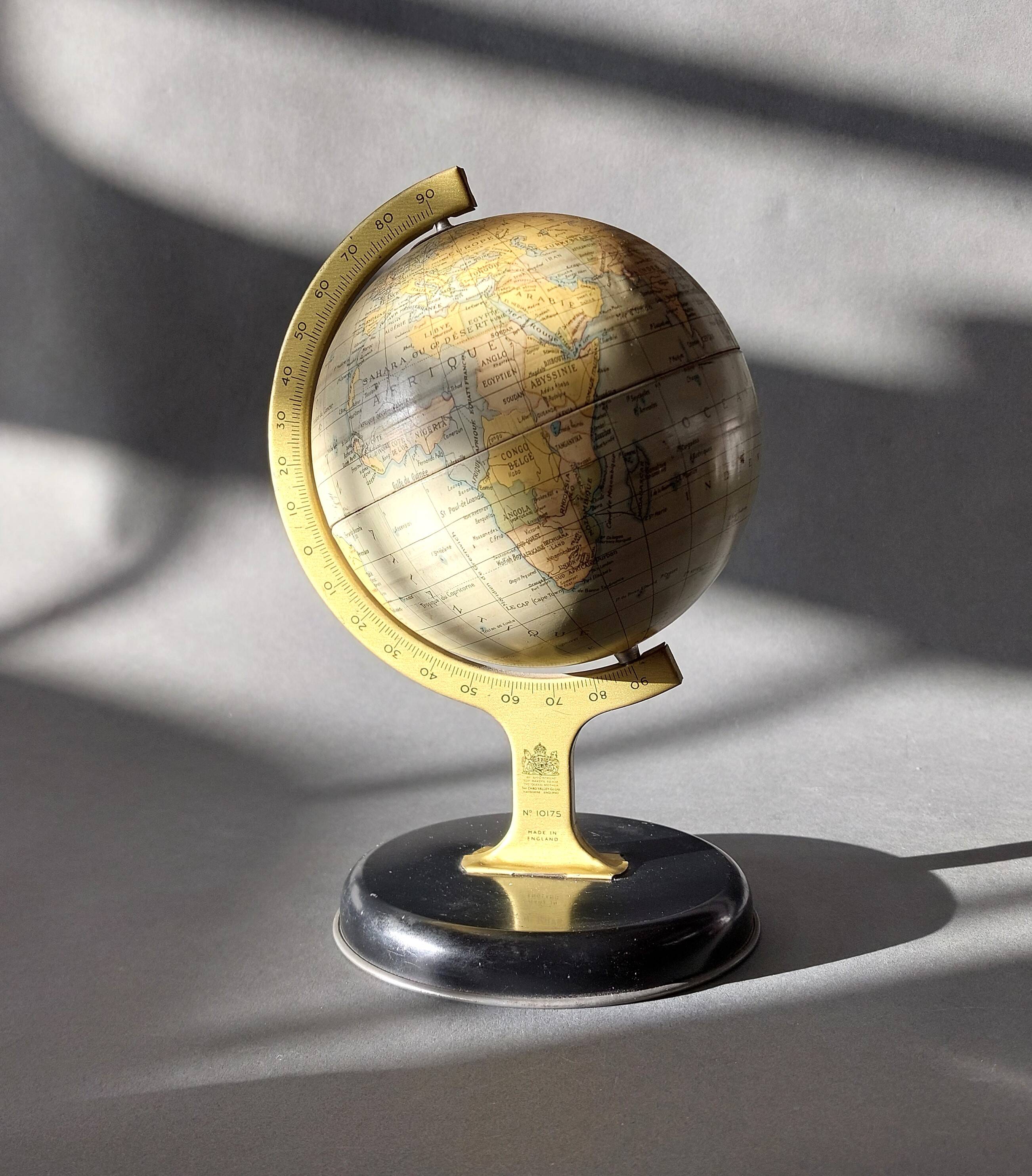 Chad Valley World Map 1950 Vintage.