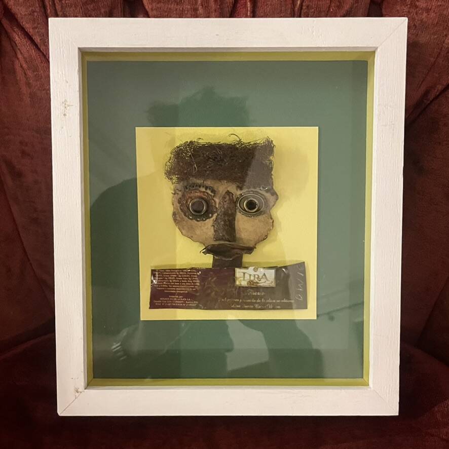 Contemporary composition painting by Ovidio Wain