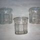 3 old jam jars of 375 ml