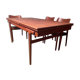 Teak extension table