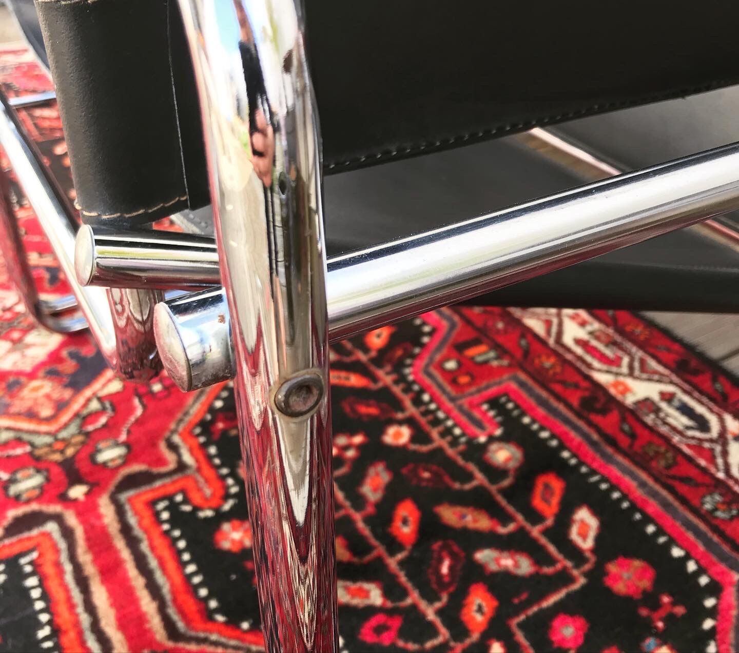 Pair of Wassily armchairs by Marcel Breuer 60s 70s