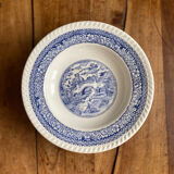 Lot assiettes bleues
