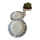 Set of 7 floral pattern soup plates ЗиК
