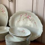 New limoges porcelain service Jammet-seignolles