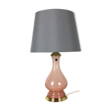 Murano glass "rose" table desk light Cenedese Vetri 1960s