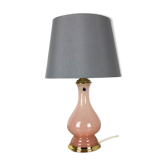 Lampe de bureau "rose" en verre de Murano Cenedese Vetri 1960