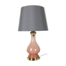 Lampe de bureau "rose" en verre de Murano Cenedese Vetri 1960