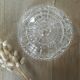 Cheese or dessert bell with glass tray