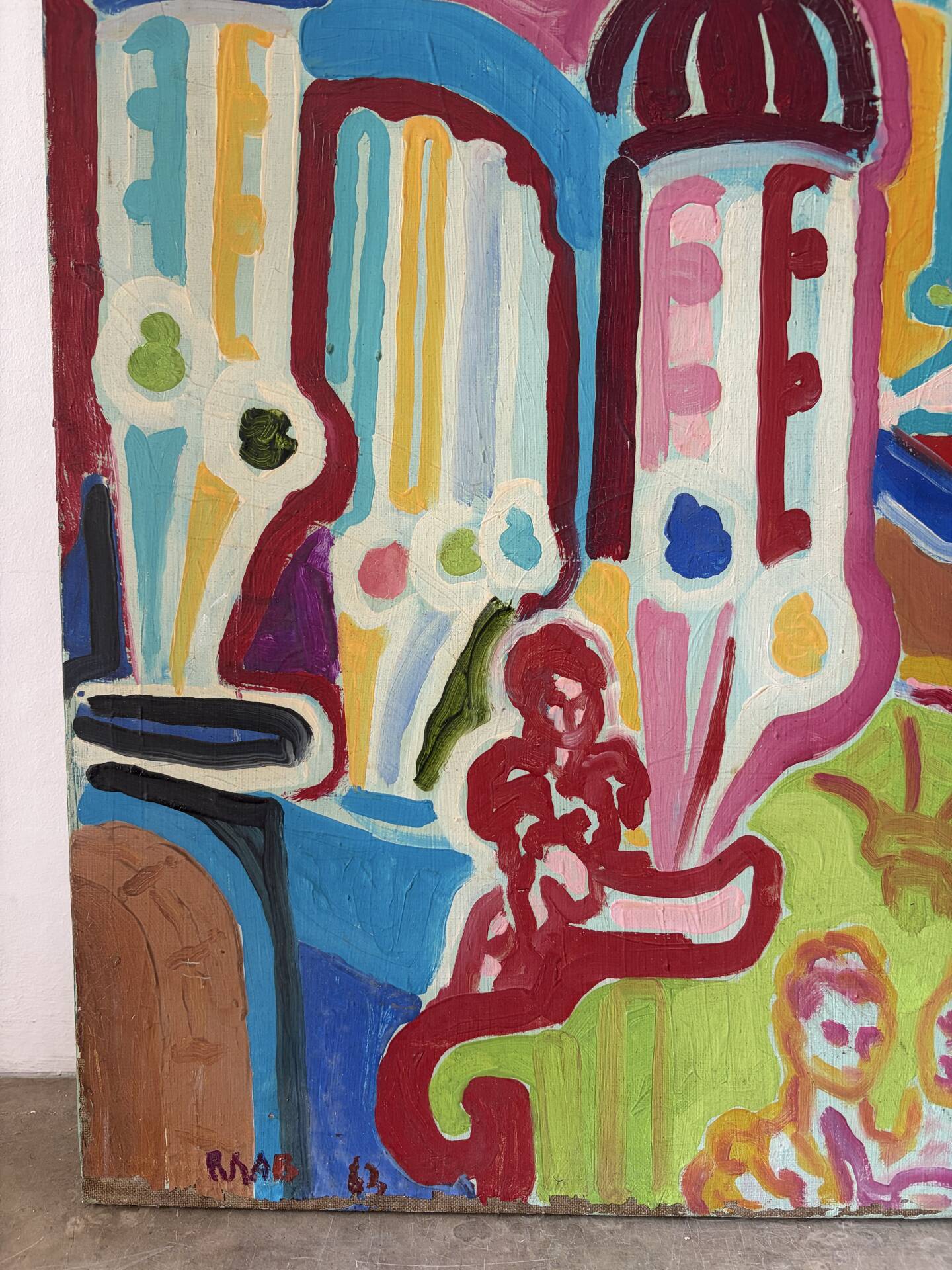 Composition animée des personnages, Evelyn Raab (1939-1974)
