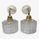 Scandinavian glass wall lights