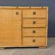 Wicker and bamboo cabinet by Dal Vera, 1970s